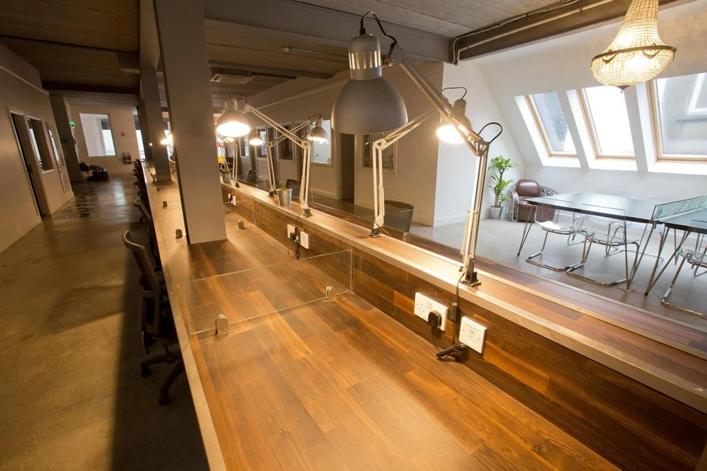 Boxworks Co-Working Hot Desk Area