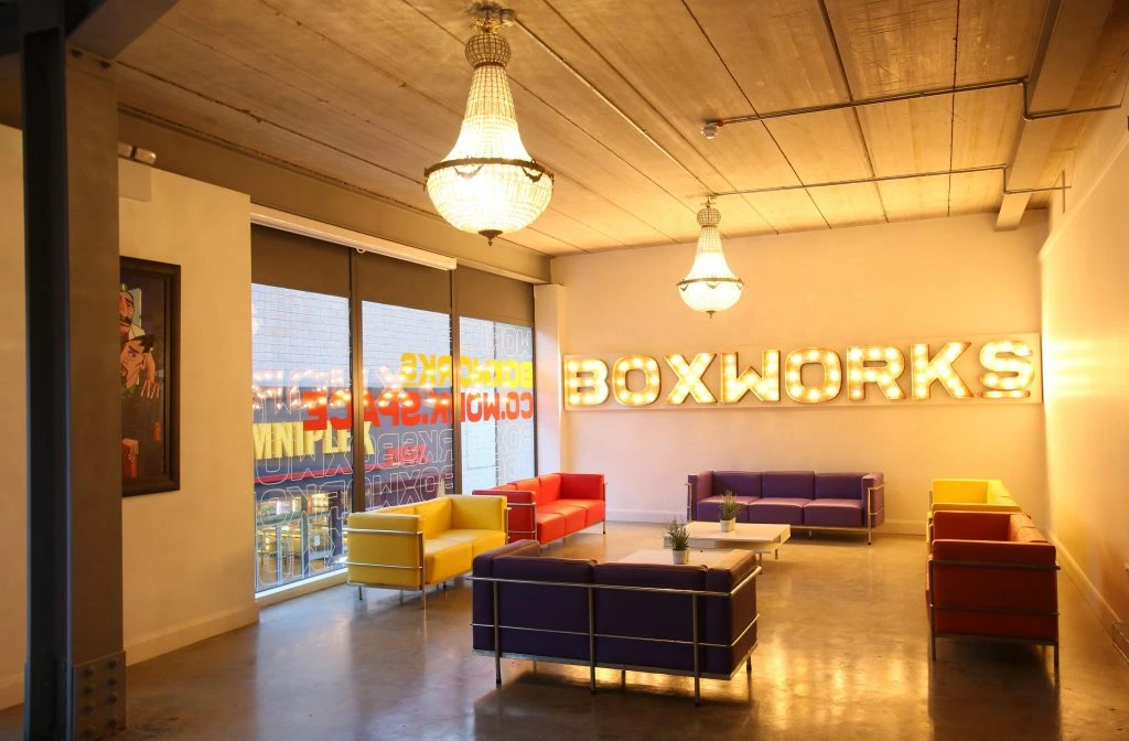 Boxworks Co-Working Waiting Lounge