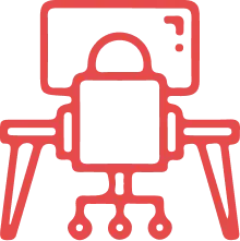 Virtual office icon