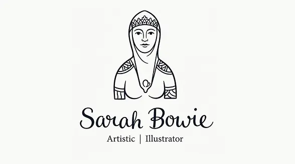 Sarah Bowie, artist and illustrator logo
