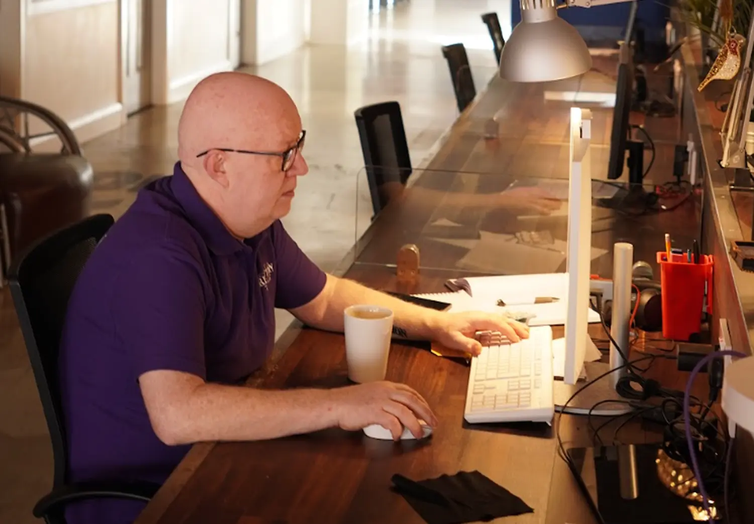 working at office - boxoffice
